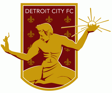 detroit city fc 2012-pres primary logo t shirt iron on transfers